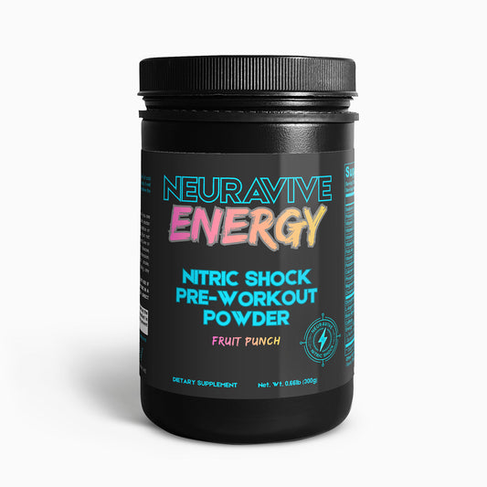 Nitric Shock Pre-Workout Powder (Fruit Punch)