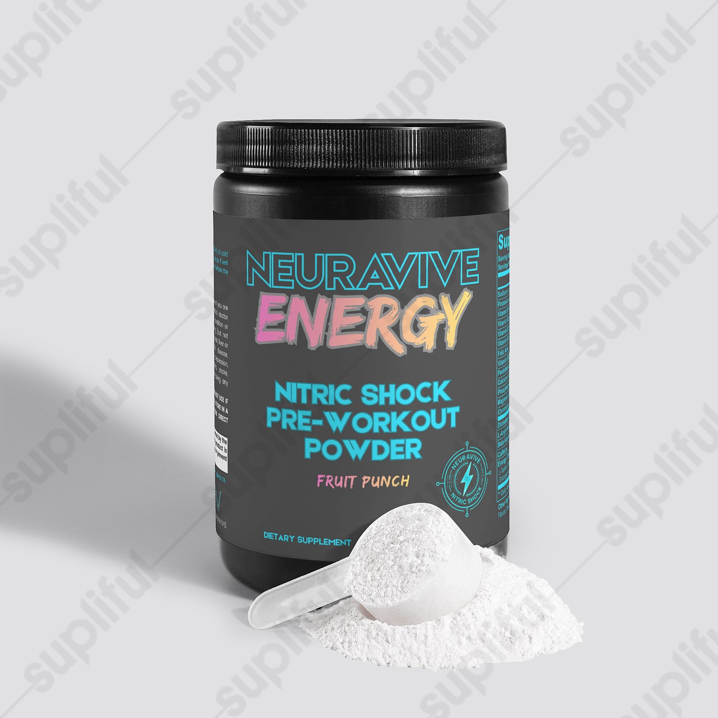 Nitric Shock Pre-Workout Powder (Fruit Punch)